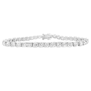 10.09ct Platinum Diamond Bracelet