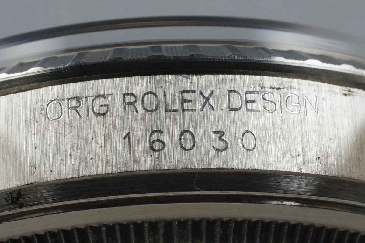 1986 Rolex DateJust 16030 with Cream Computer Dial