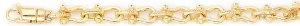 7.4mm Yoke Link Bracelet