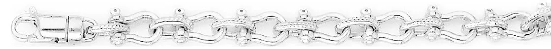 7.4mm Yoke Link Bracelet