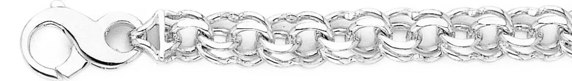 9.4mm Double Link Bracelet
