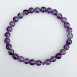 Amethyst Bracelet Simple Elegance