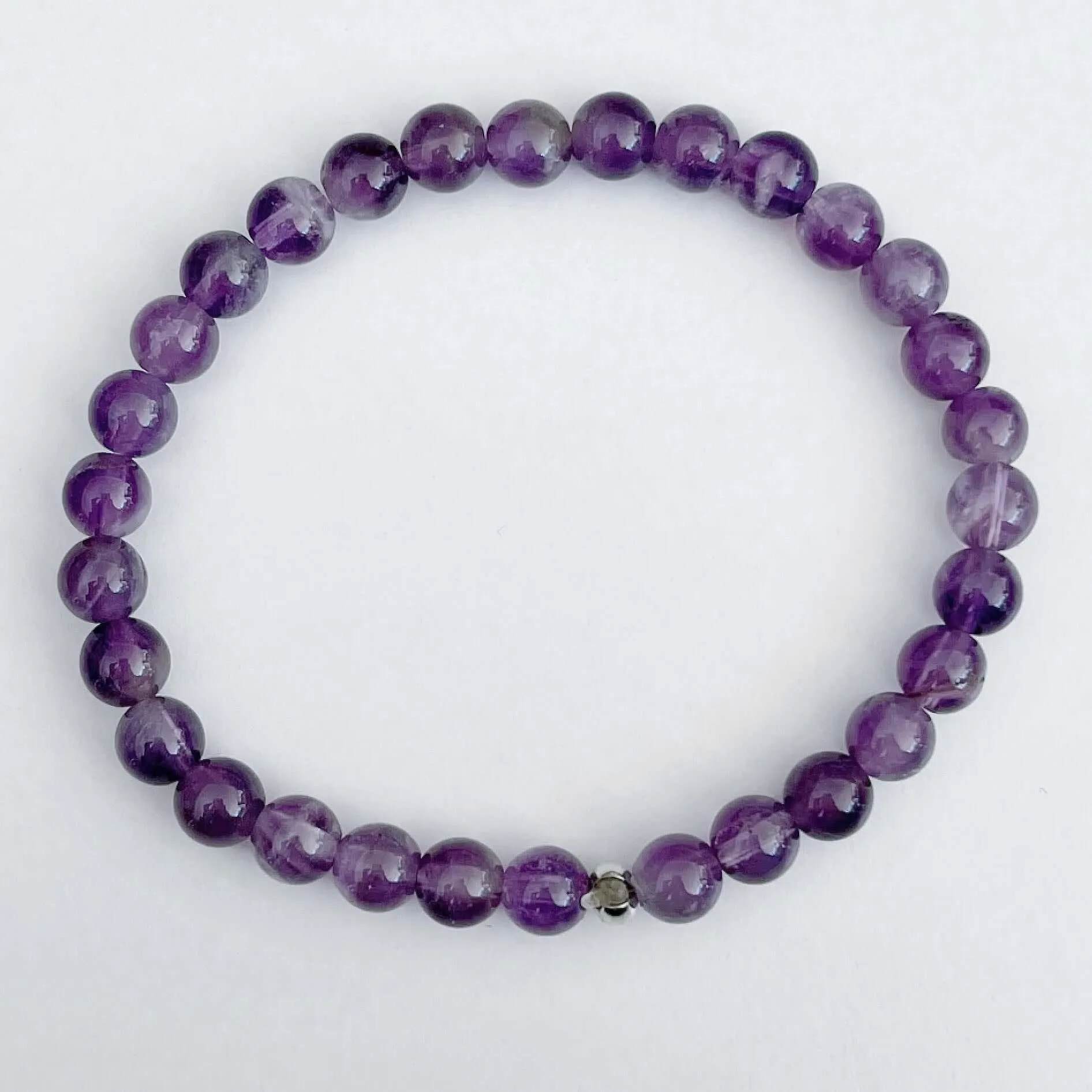 Amethyst Bracelet Simple Elegance