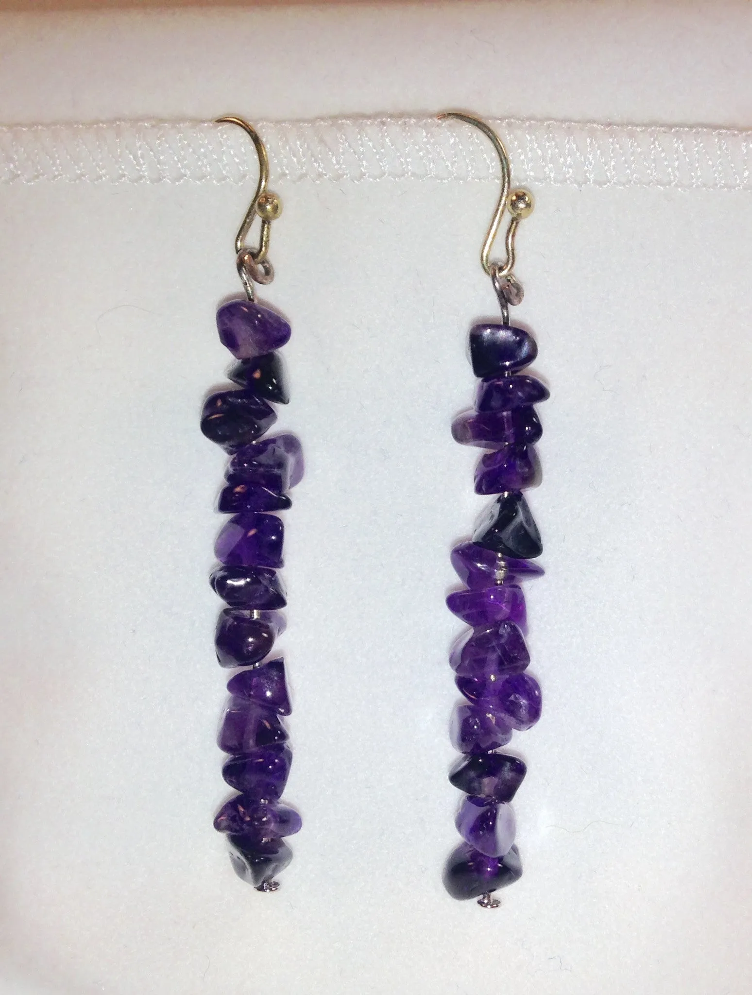 Amethyst Wrap-Around Bracelet w/Earrings