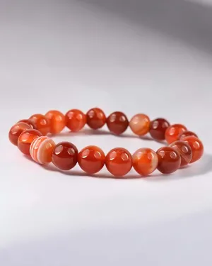 Carnelian Energy Bracelet | 8mm