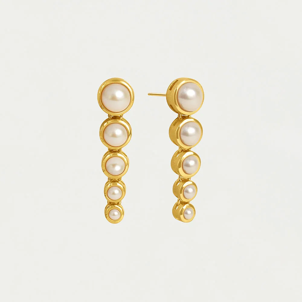 Cascade Statement Drop Earrings