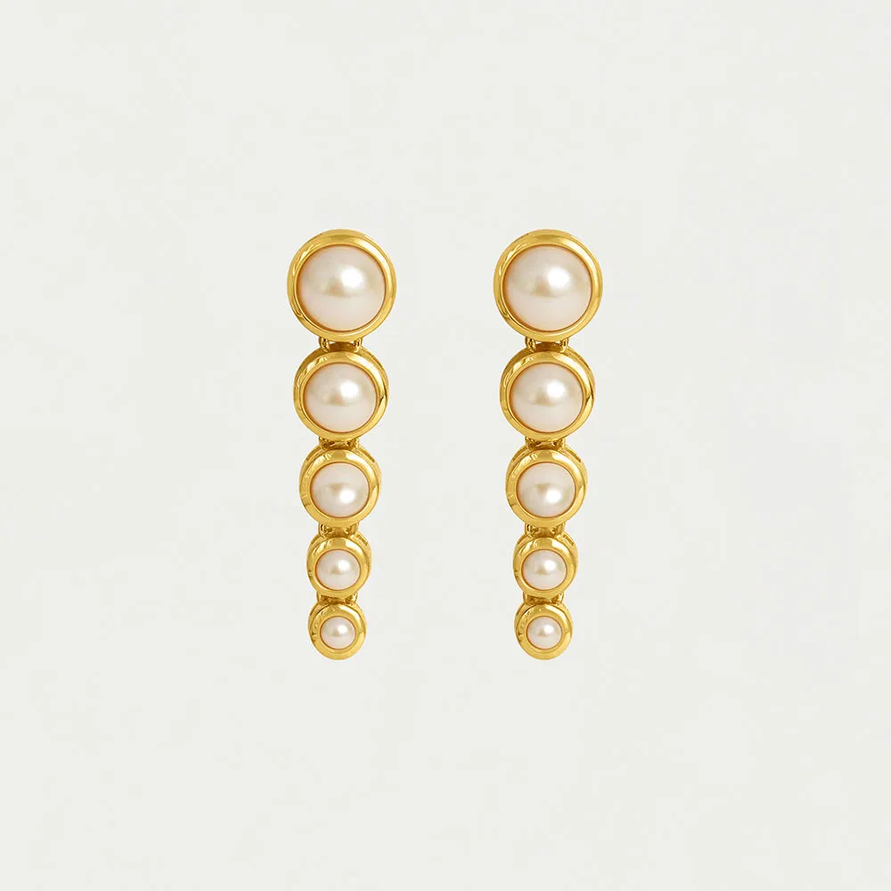 Cascade Statement Drop Earrings