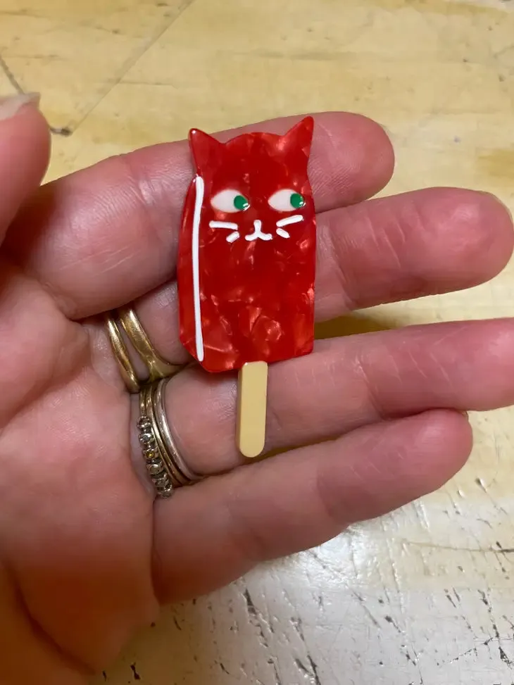 Catsicle Barrette