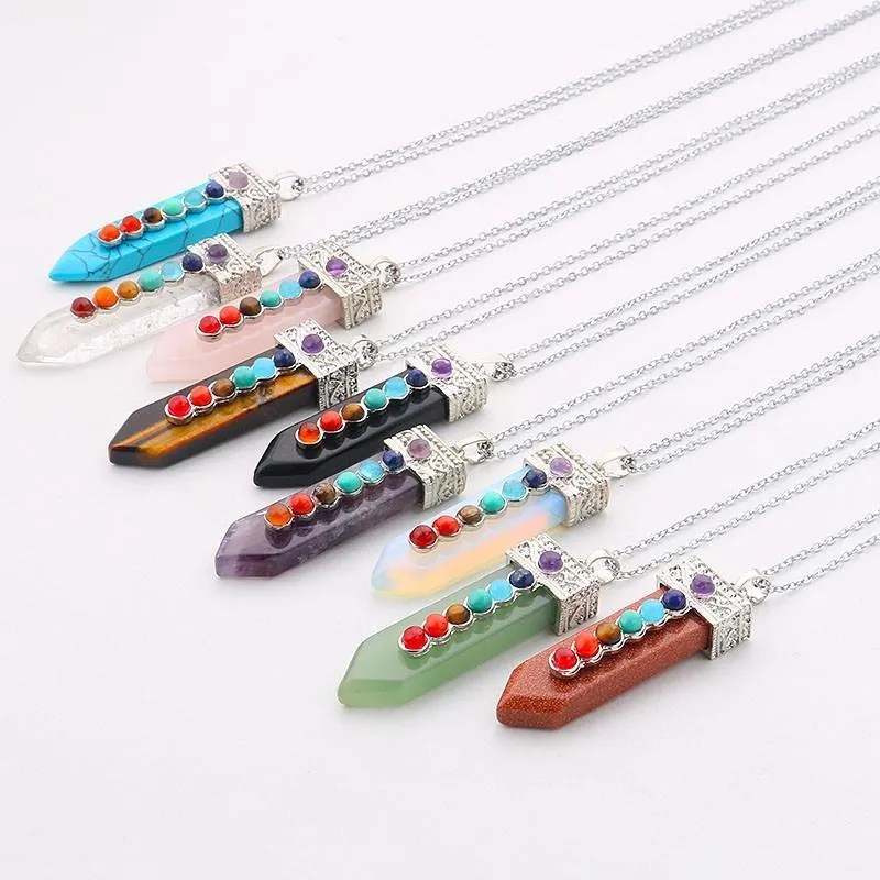 Chakra Gemstone Necklace