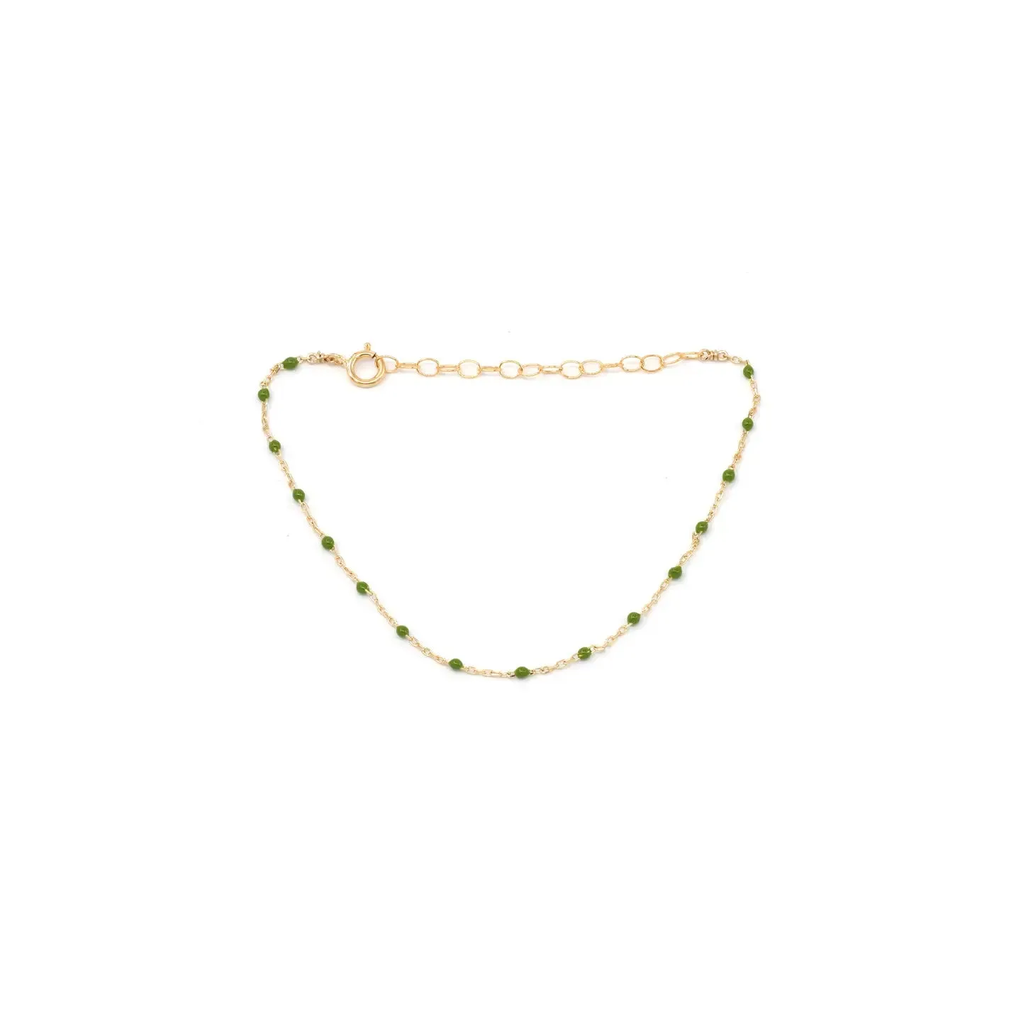 Colorful Enamel Gold Bracelet