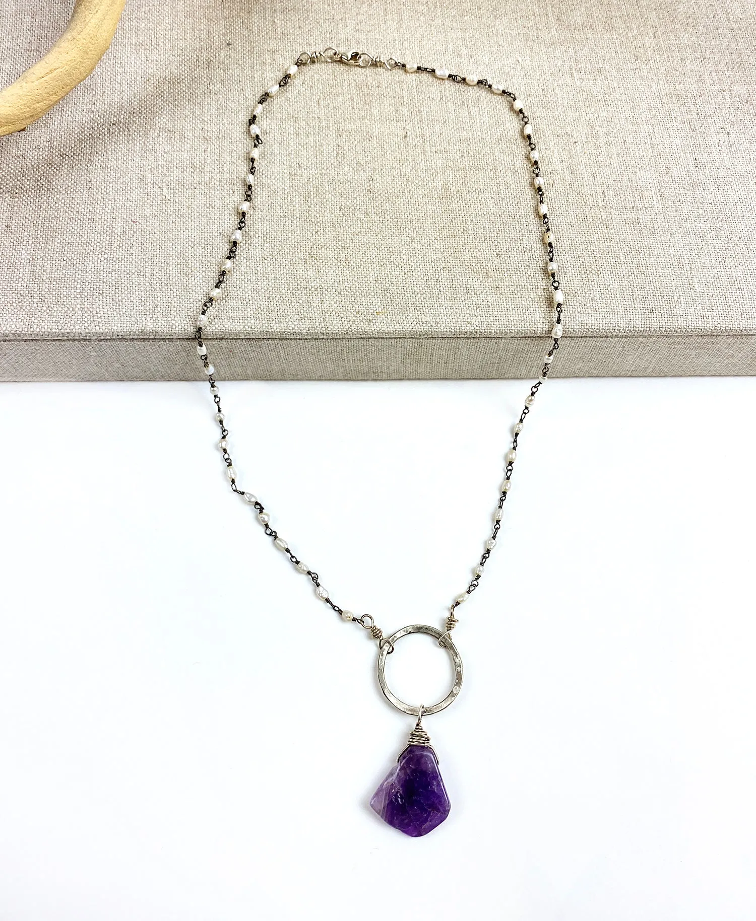 Freshwater Pearls   Amethyst