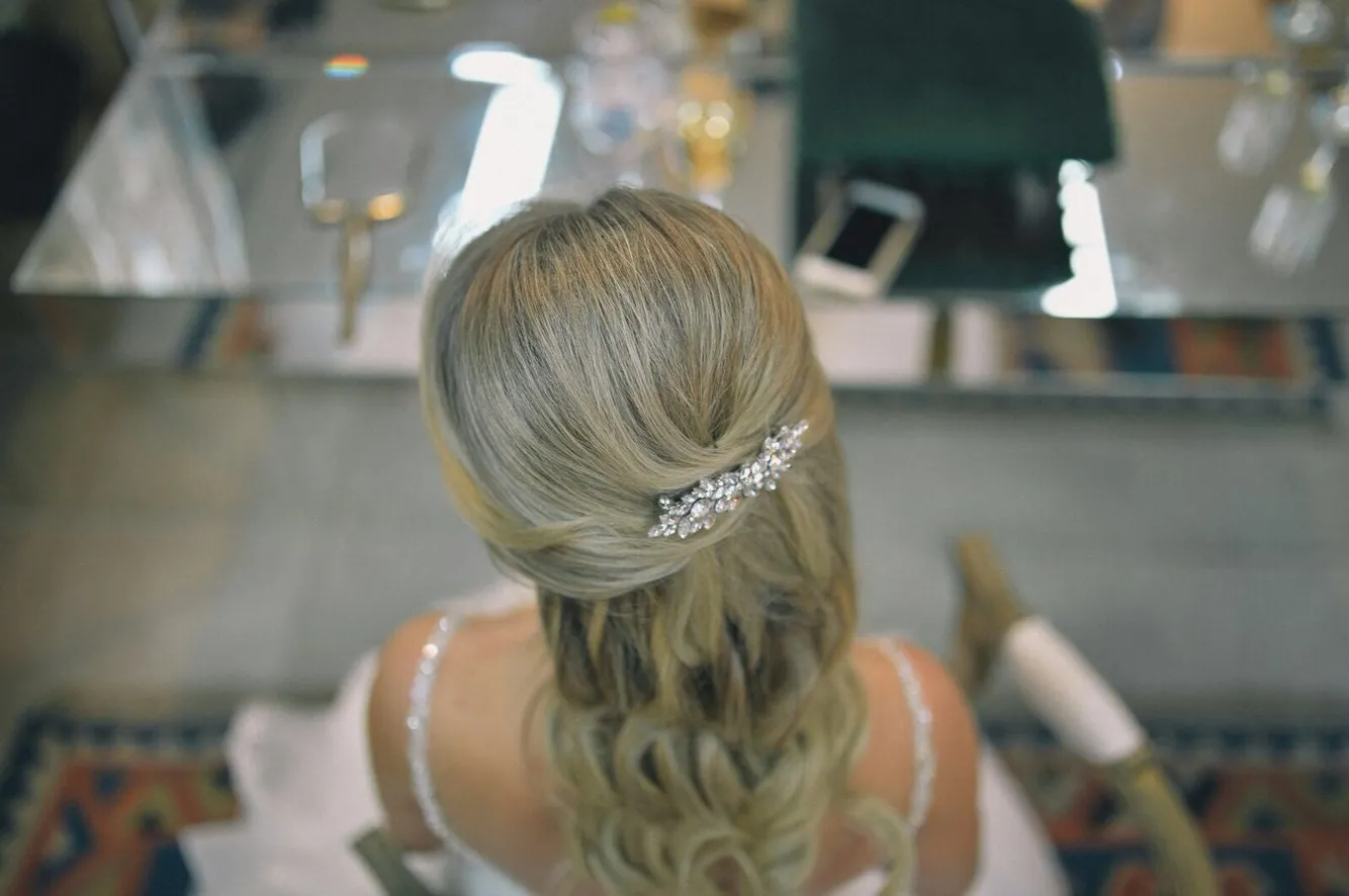 Giselle Crystal Barrette Clip