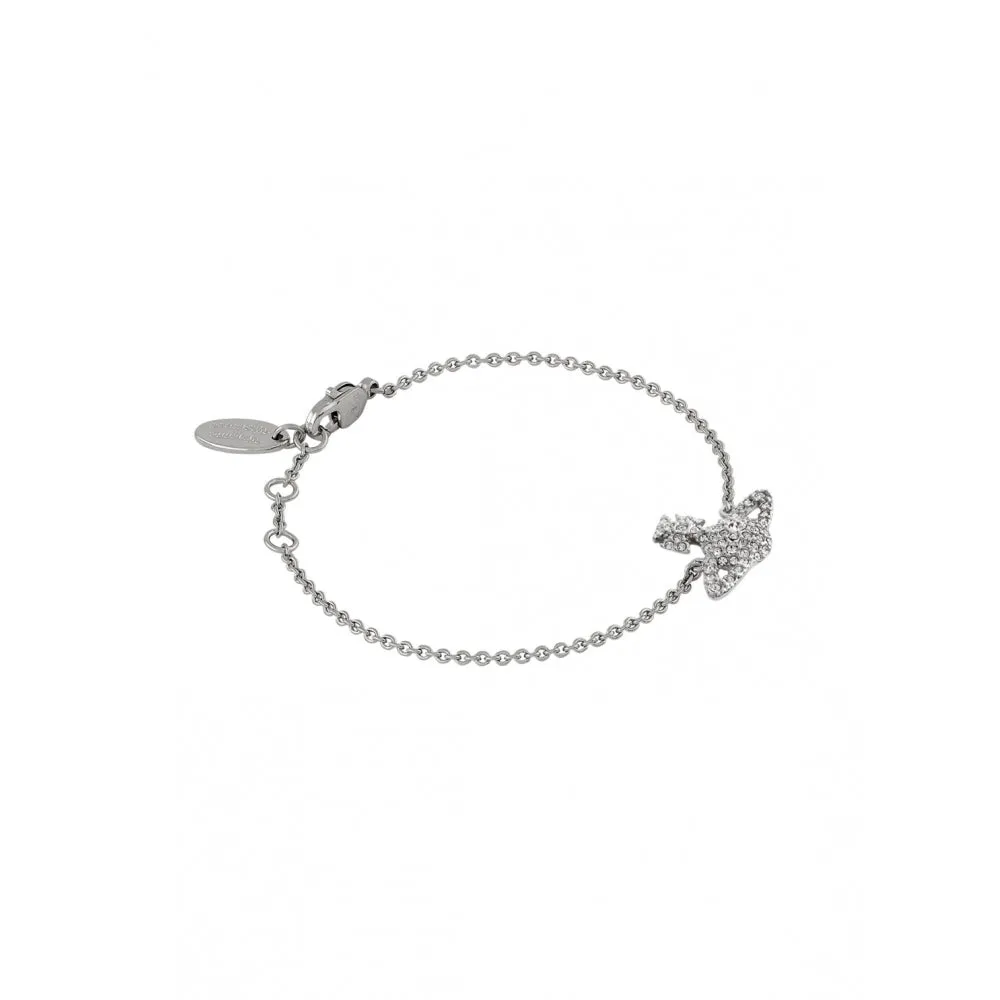 Grace Bas Relief Bracelet - Silver - 61020054-02P116-CN