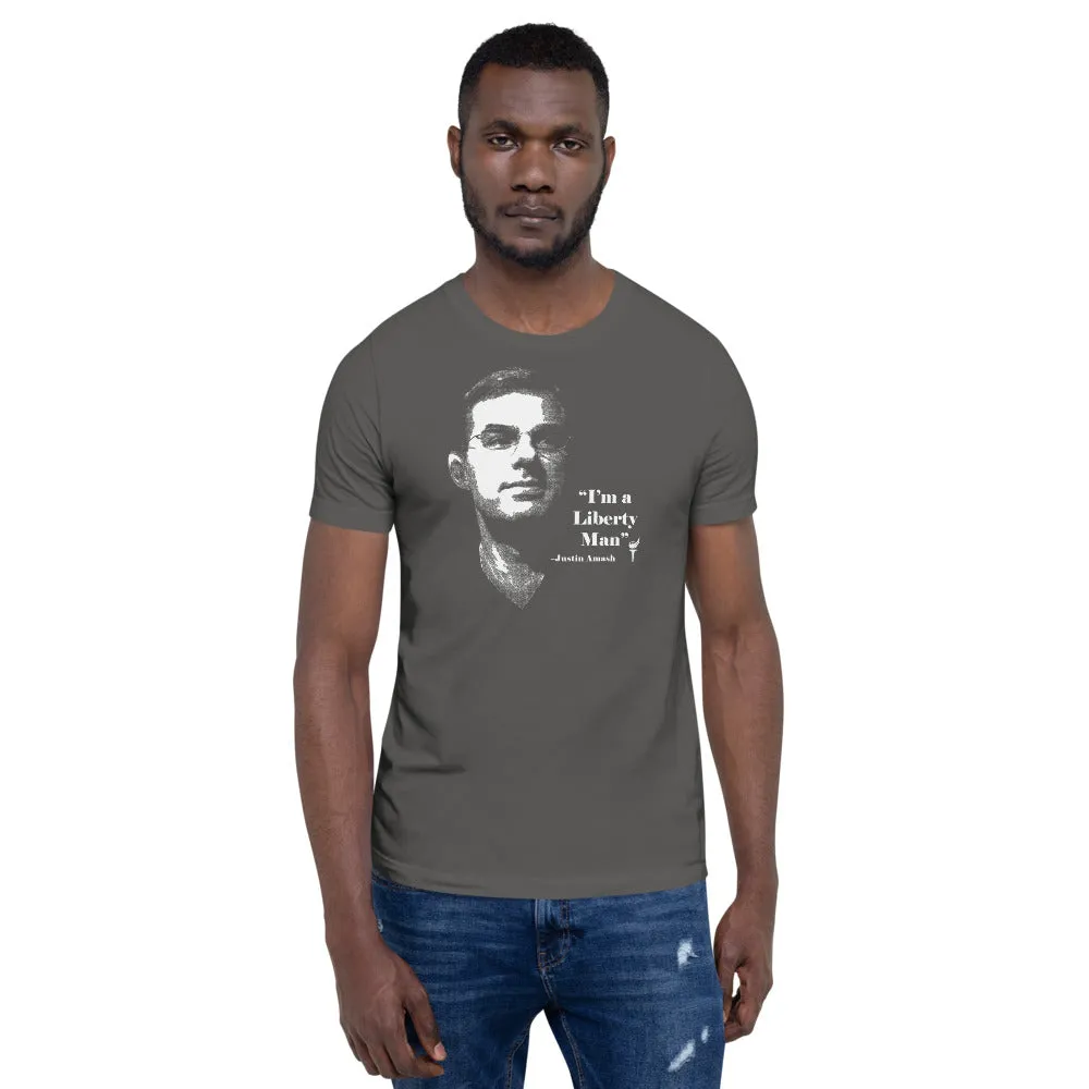 I'm a Liberty Man - Justin Amash Short-Sleeve Unisex T-Shirt