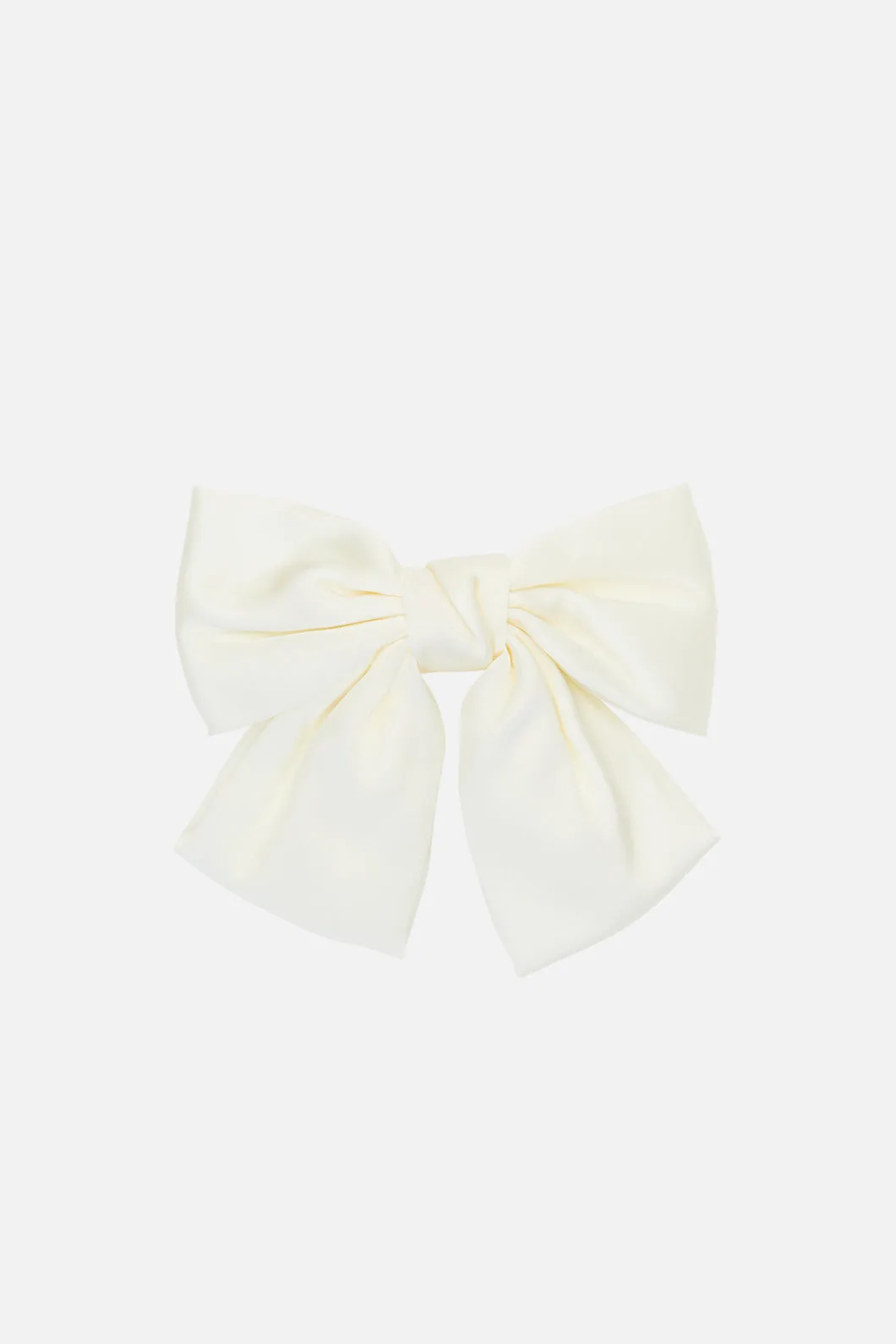 Large Bow Barrette Clip
