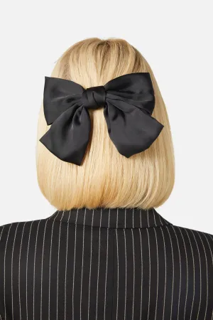 Large Bow Barrette Clip