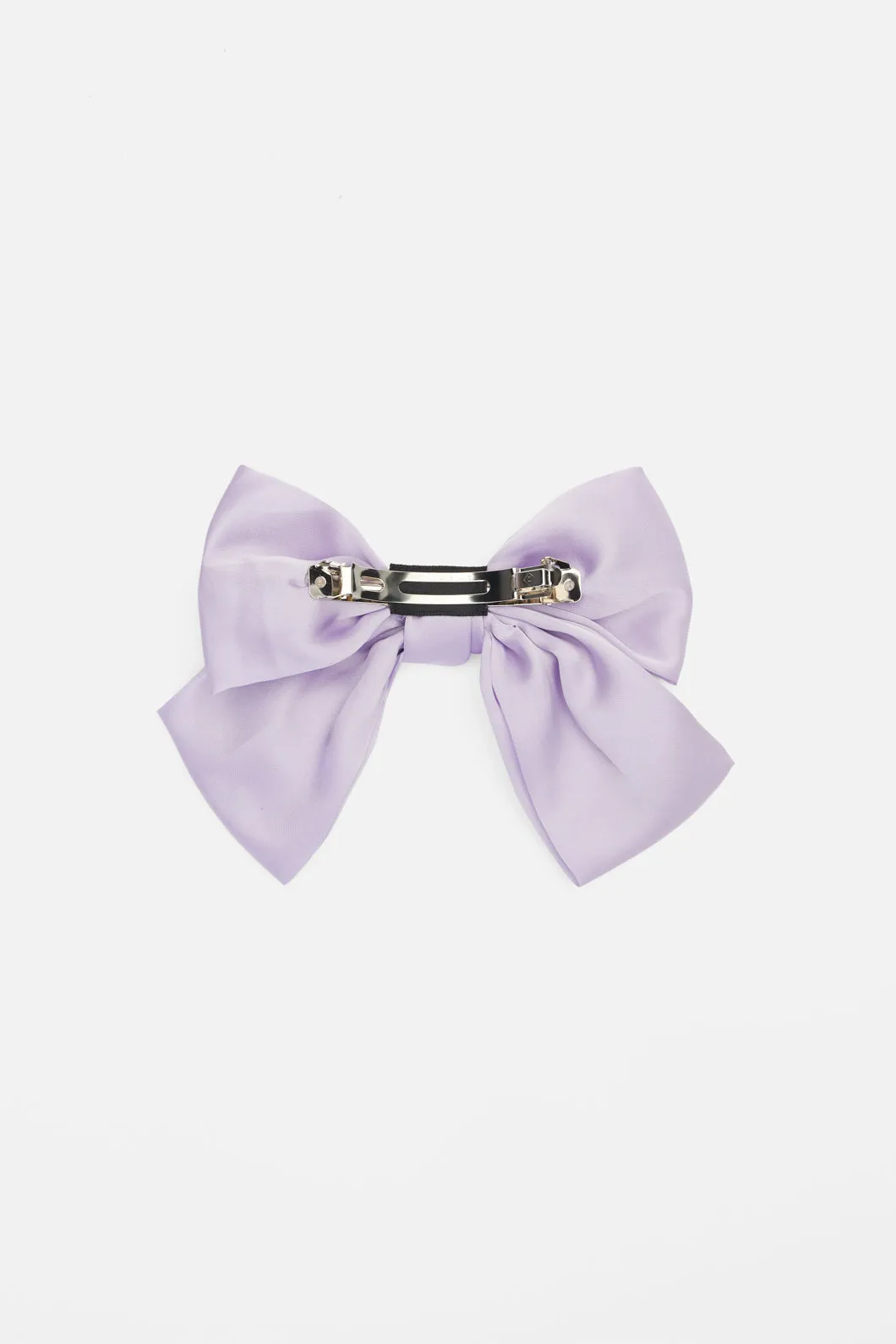 Large Bow Barrette Clip