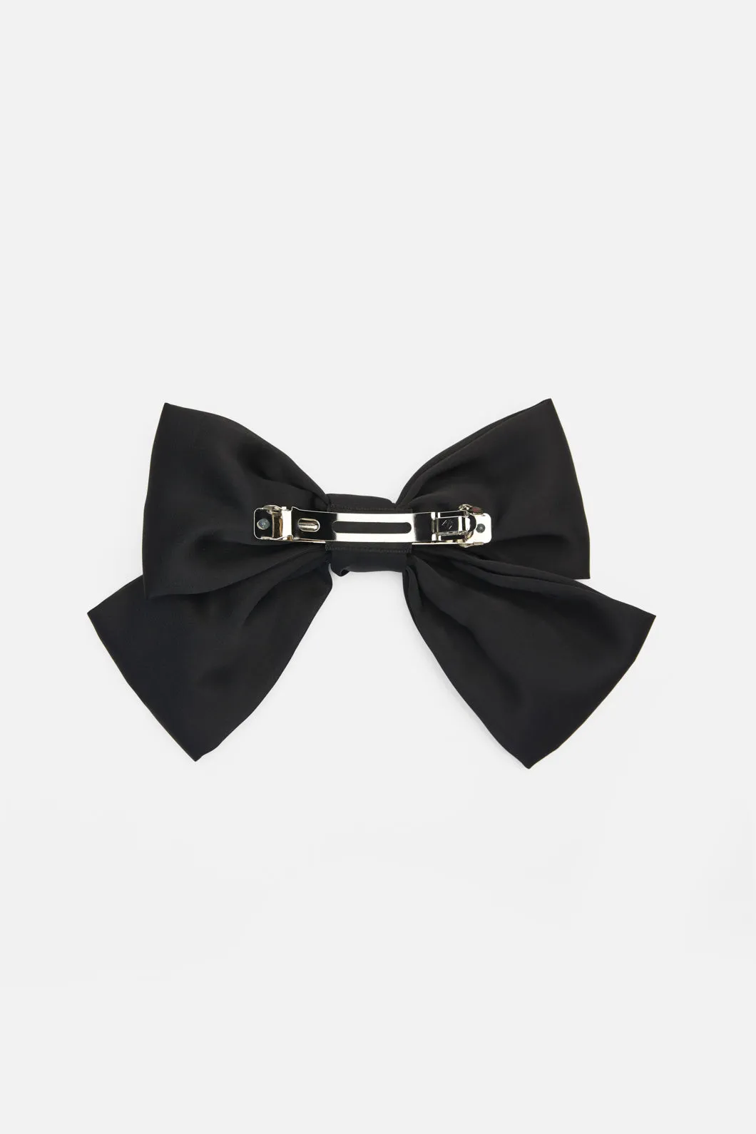 Large Bow Barrette Clip