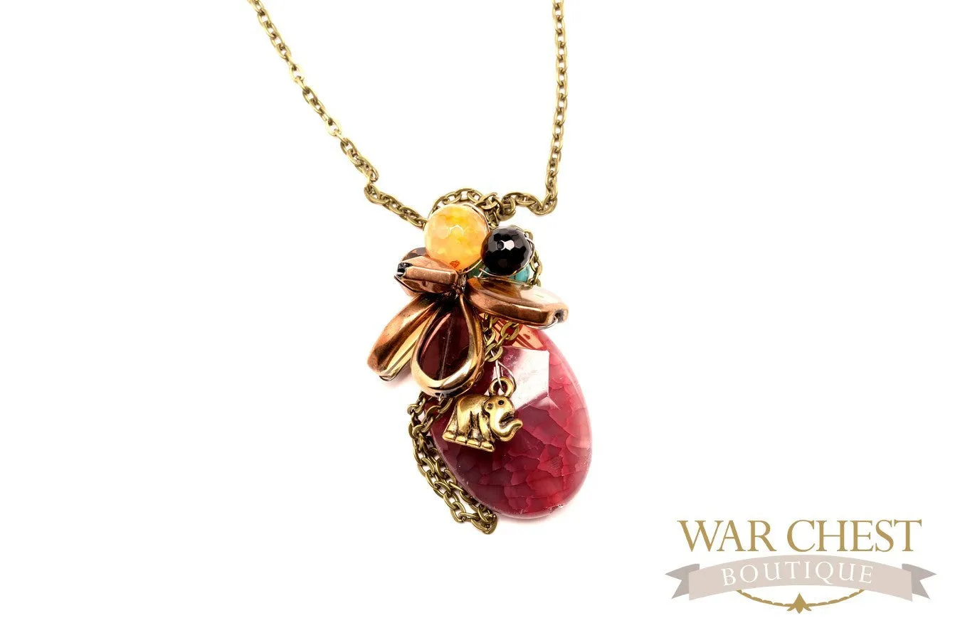Lilac Pendant Necklace