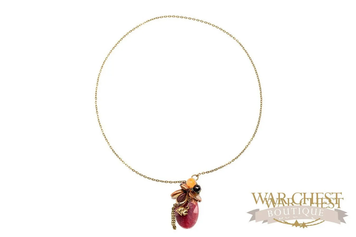 Lilac Pendant Necklace