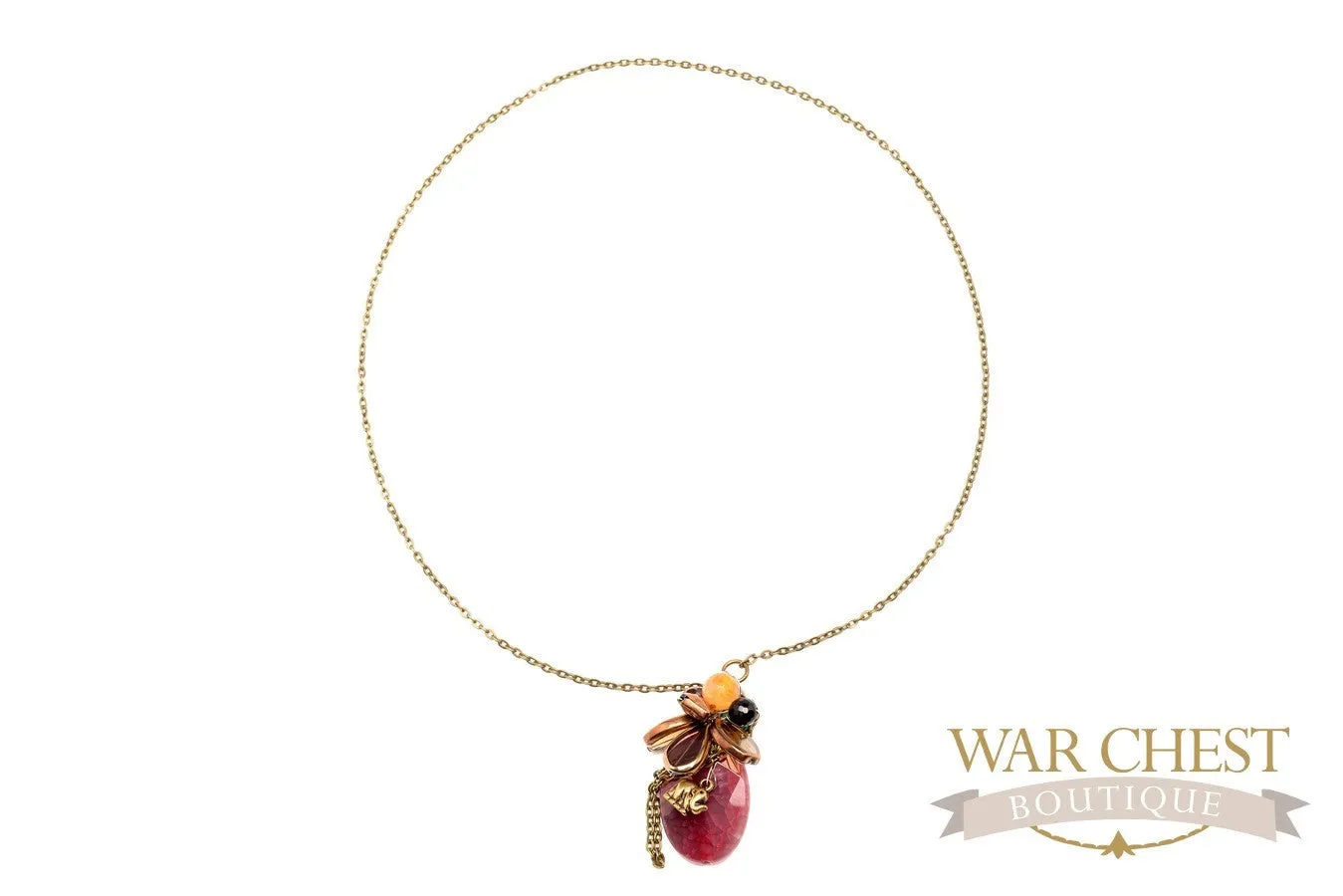 Lilac Pendant Necklace