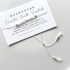 Moonstone Crystal Bracelet