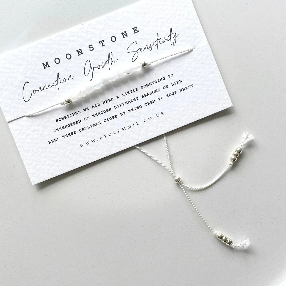 Moonstone Crystal Bracelet