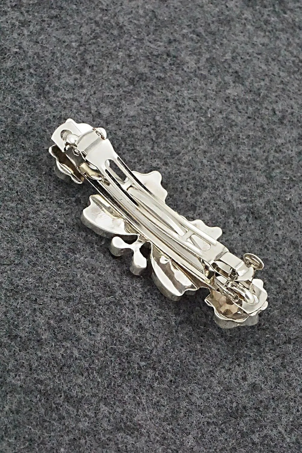 Multi-Stone & Sterling Silver Hair Barrette - Tamara Pinto