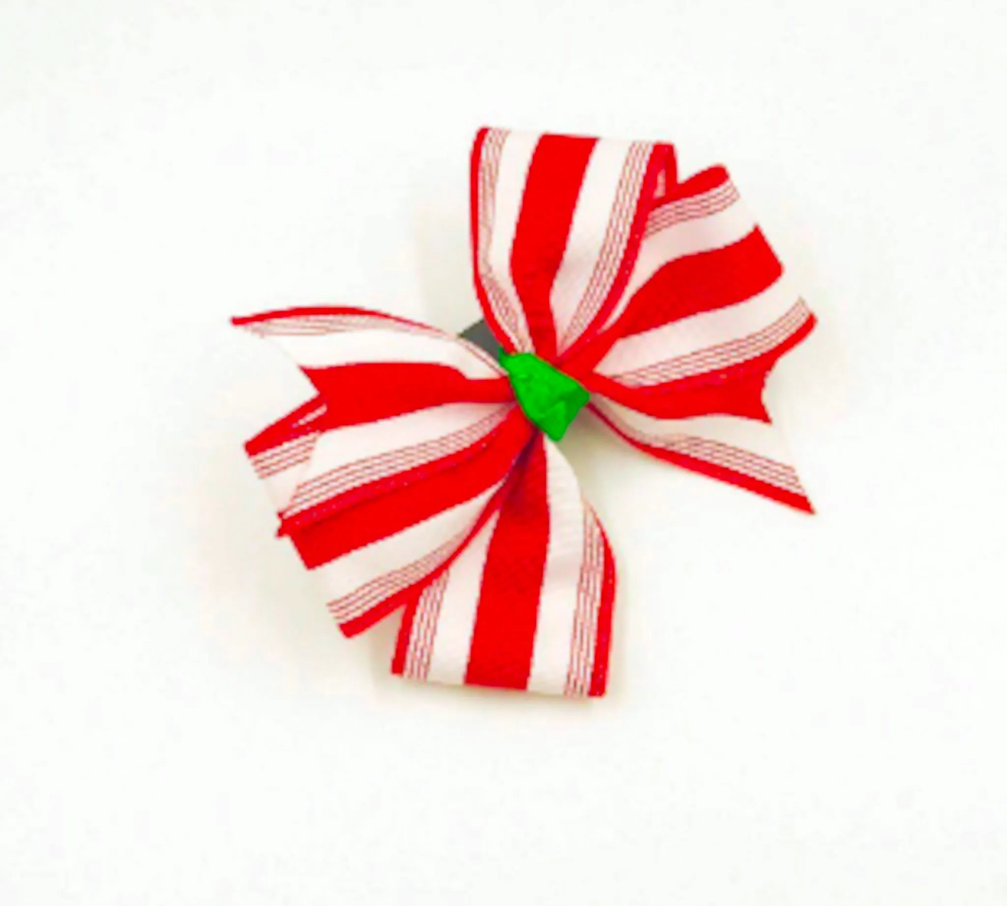 Peppermint Hair Bow I The Enchanted Magnolia