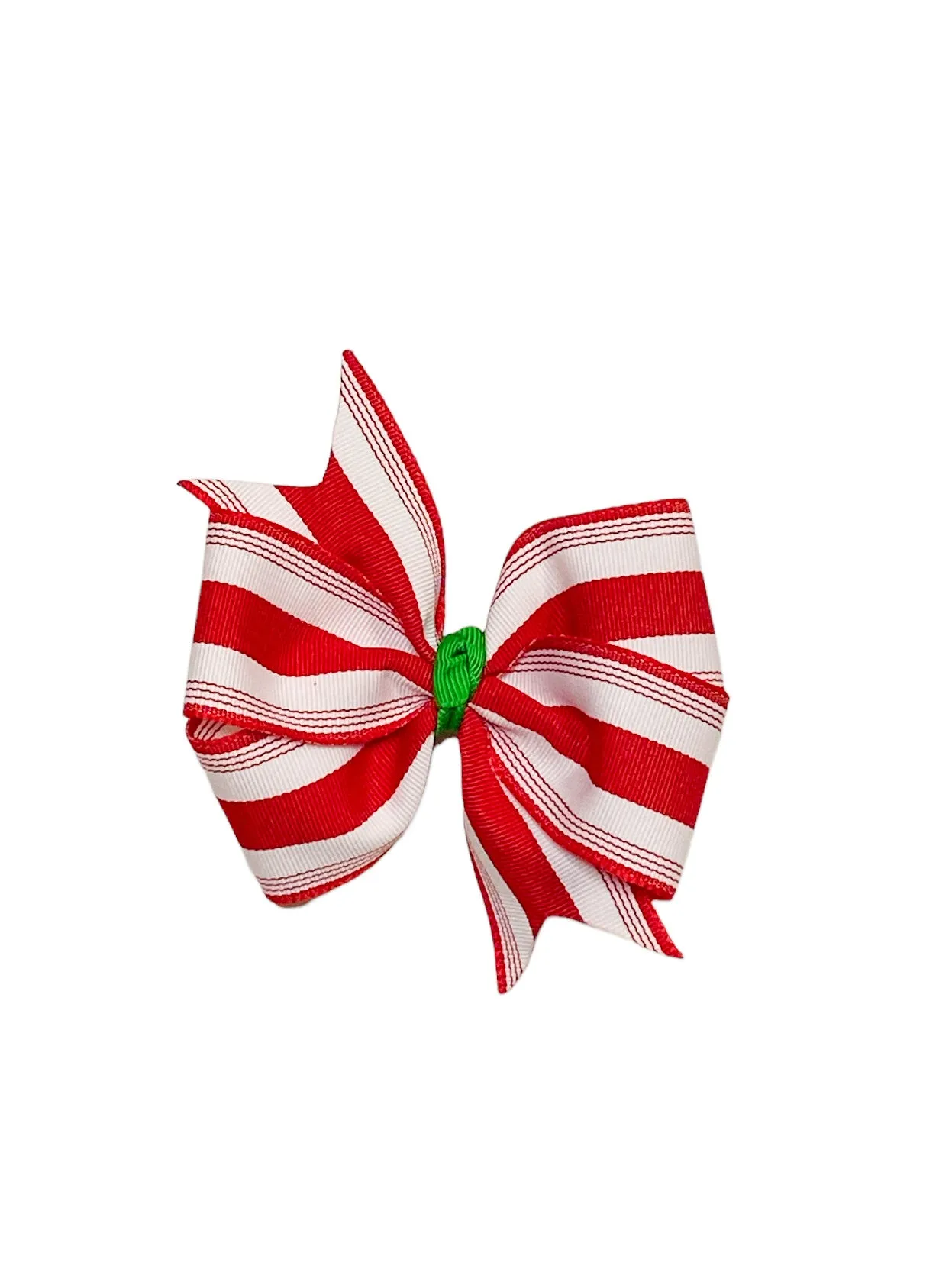 Peppermint Hair Bow I The Enchanted Magnolia