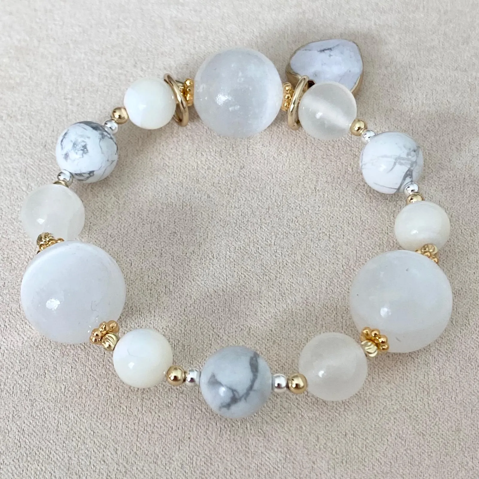 Selenite Serenity Bracelet