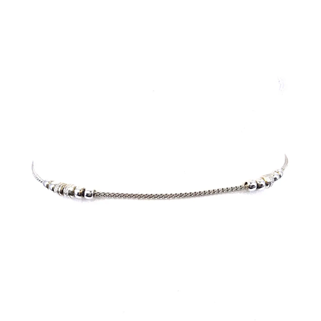 Sterling Silver Ball Bracelet