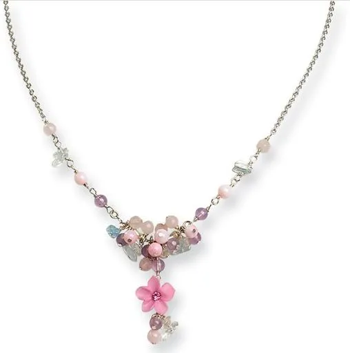 Sterling Silver colored Necklace