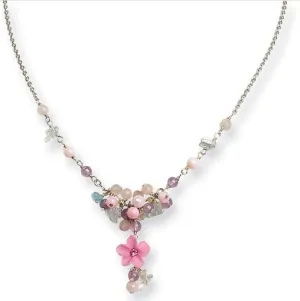 Sterling Silver colored Necklace