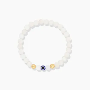 Taurus Zodiac Evil Eye Gold Filled Eclipse Energy Bracelet